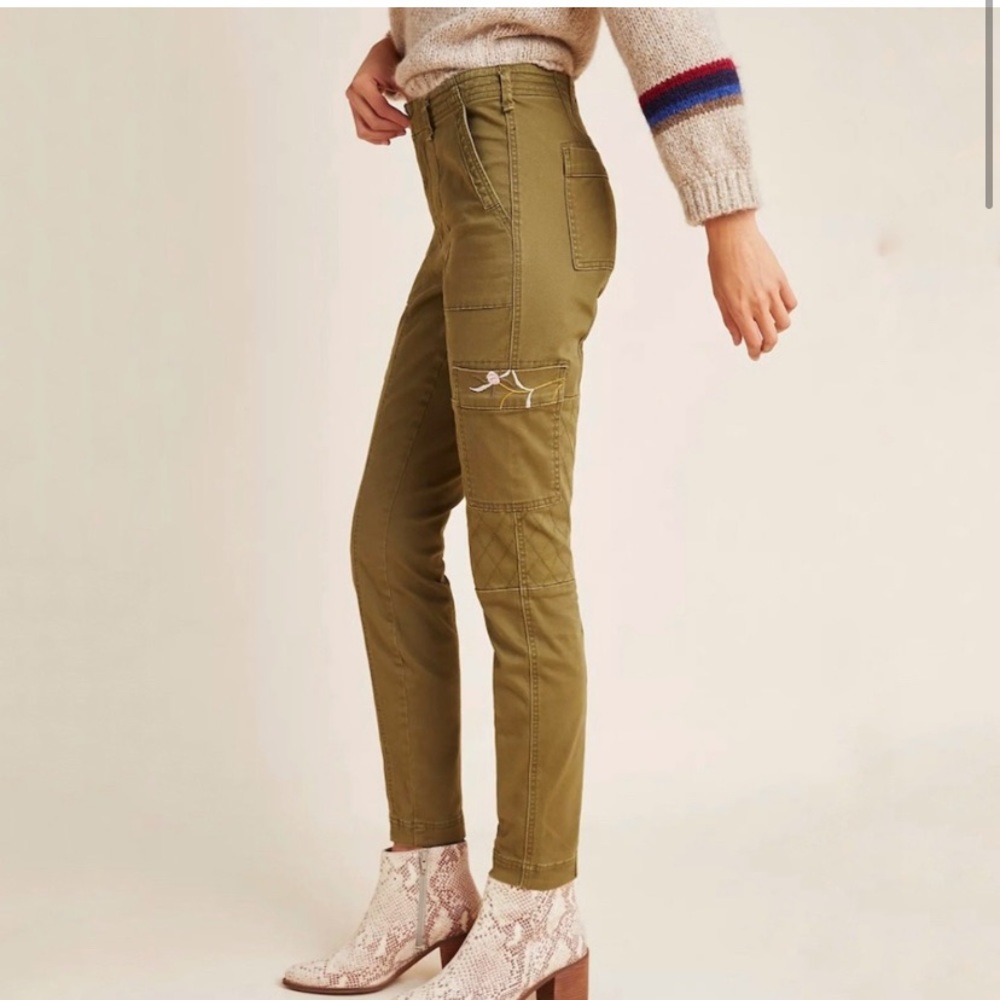Anthropologie Austen skinny utility pants